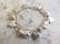 Womens Vintage Sterling Silver Heart Charm Bracelet - 2