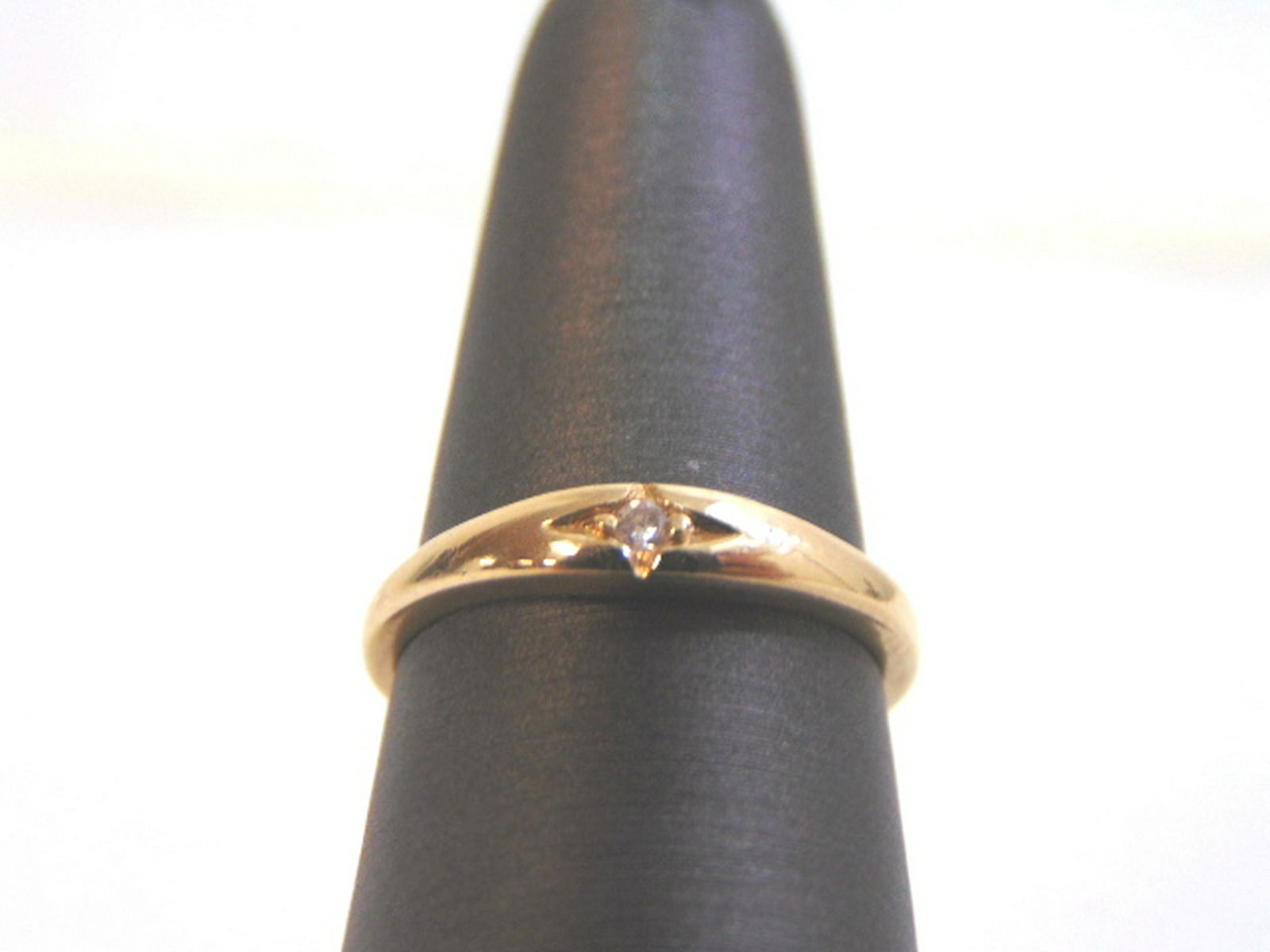 Womens Vintage Estate 14k Gold Diamond Ring 2.5g (1 of 4)