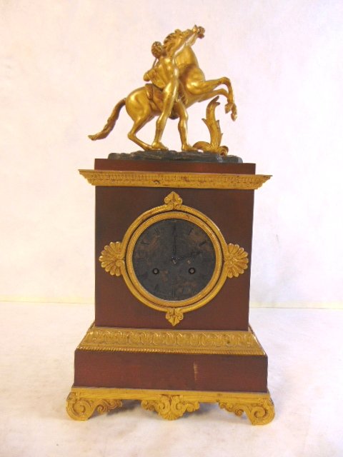 VINTAGE ANTIQUE FRENCH VICTORIAN CLOCK (1 of 7)