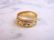 Mens Vintage Estate 14K Gold Wedding Band Ring 7.3g - 3