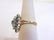 Women's Vintage Estate 10K Yellow Gold Cluster Ring - 3