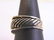 Impressive Vintage Estate Sterling Silver Band Ring - 3
