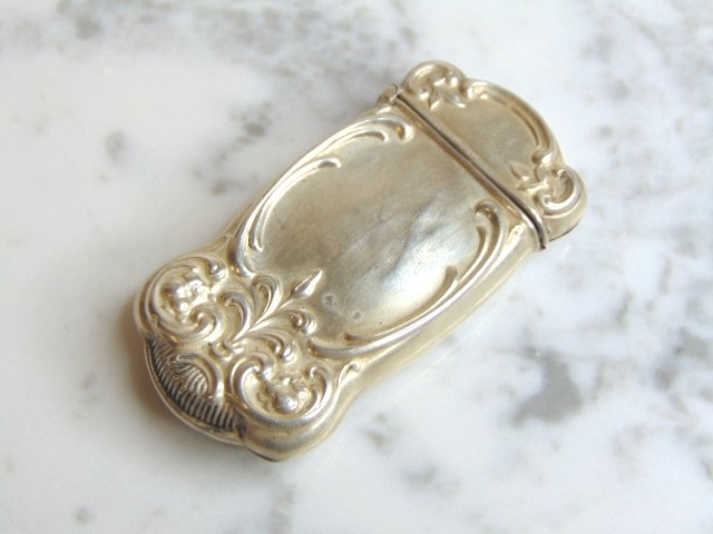 ANTIQUE STERLING SILVER GORHAM MATCH SAFE (1 of 5)
