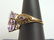 Womens Estate 14K Yellow Gold Ring w/ Amethyst Stone - 3