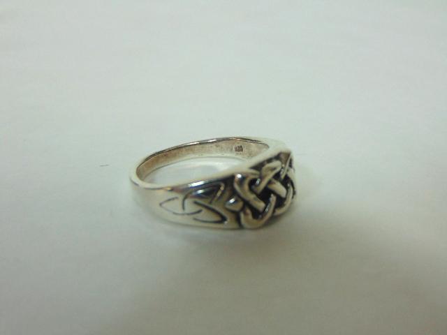 Vintage Estate .925 Sterling Silver Celtic Knot Ring (1 of 1)