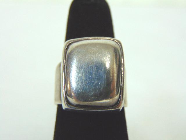 Vintage Estate Sterling Silver Modern Contemporary Ring (1 of 5)