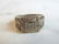 Mens Vintage Estate Sterling Silver "F" Ring - 2