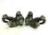 PR VINTAGE CHINESE CARVED HARD STONE FOO DOG LIONS - 6