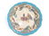 Set Of 4 Decorative Chinese Asian Style Dinner Plates - 3