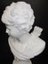 VICTORIAN BUST STATUE OF ROMAN OR GREEK MALE - 5