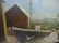 VINTAGE OIL ON CANVAS SEASCAPE PAINTING JEAN AMIOT - 4