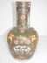 HAND PAINTED CHINESE PORCELAIN ROSE MEDALLION VASE - 4