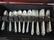 ANTIQUE STERLING SILVER ROYAL DANISH FLATWARE SET 67PCS - 2