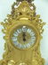 3 PIECE ITALIAN SOLID BRASS CLOCK & CANDELABRA SET - 5