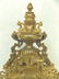 3 PIECE ITALIAN SOLID BRASS CLOCK & CANDELABRA SET - 6