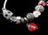 Vintage Estate Sterling Silver Charm Heart Bracelet - 3