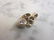 Womens Vintage Estate Sterling Silver Baby Shoe Pendant