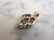 Womens Vintage Estate Sterling Silver Baby Shoe Pendant - 2
