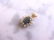 Vintage Estate 10K Gold Blue Sapphire & Diamond Pendant - 4