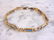 Women's Vintage 10K Gold Bracelet w/ Sapphires - 5