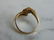 Womens Vintage Estate 10k Gold Blue Sapphire ? Ring - 3