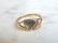Womens Vintage 10K Gold w/ Rose Gold Grape Leaf Ring - 4