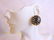 Womens Vintage 14k Yellow Gold Art Deco Earrings - 3