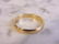 Mens Vintage Estate 10k Yellow Gold Wedding Band Ring - 2