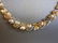 Womens Vintage 14K White Yellow & Rose Gold Necklace - 2