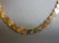 Womens Vintage 14K White Yellow & Rose Gold Necklace - 3