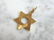 Vintage 14K Gold Jewish Judaica Star of David Pendant