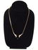 Vintage Sterling Silver Gold Tone Necklace & Pendant