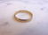 Womens Vintage Estate 14K Yellow Gold Band Ring - 2