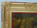 ANTIQUE OIL BOARD PAINTING FLOWER GIRL BY FULKINSTEIN - 5