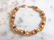 Womens Vintage 10K Gold Garnet or Ruby Tennis Bracelet