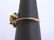 Unique Vintage Women's 14K Gold Ring w/ Heart Opal - 3