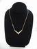 Womens Vintage 14k Gold Necklace w/ Diamond Pendant