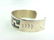 Vintage Sterling Silver Abalone Alpaca Cuff Bracelet - 3