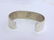 Vintage Sterling Silver Abalone Alpaca Cuff Bracelet - 4