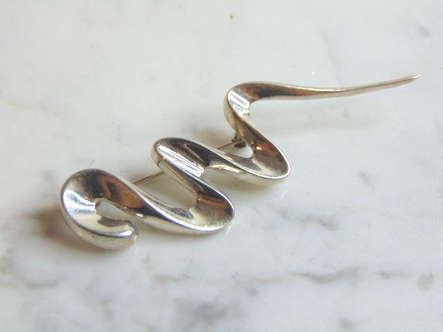 modern brooches and pins