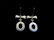 Sterling Silver Marcasite Ribbon Stick Earrings - 2