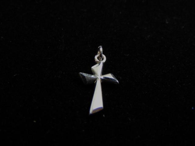Sterling Silver Religious Cross Charm or Pendant (1 of 2)