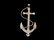 14k Rose Gold & Diamond Maritime Cross Anchor Pendant