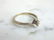 Womens Vintage 10k White Gold Marquise Diamond Ring - 4