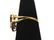 Womens Vintage Estate 10K Gold Diamond & Garnet Ring - 3