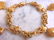 Womens Vintage Estate 22K Yellow Gold Charm Bracelet - 2