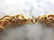 Womens Vintage Estate 22K Yellow Gold Charm Bracelet - 8