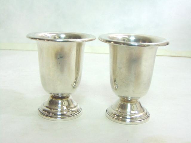PR ANTIQUE STERLING SILVER TOOTHPICK HOLDERS (1 of 6)