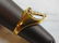 14K Yellow Gold Ring w/ Diamonds Emerald Sapphire Ruby - 3