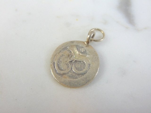 Vintage Estate Sterling Silver Hindu Charm (1 of 2)
